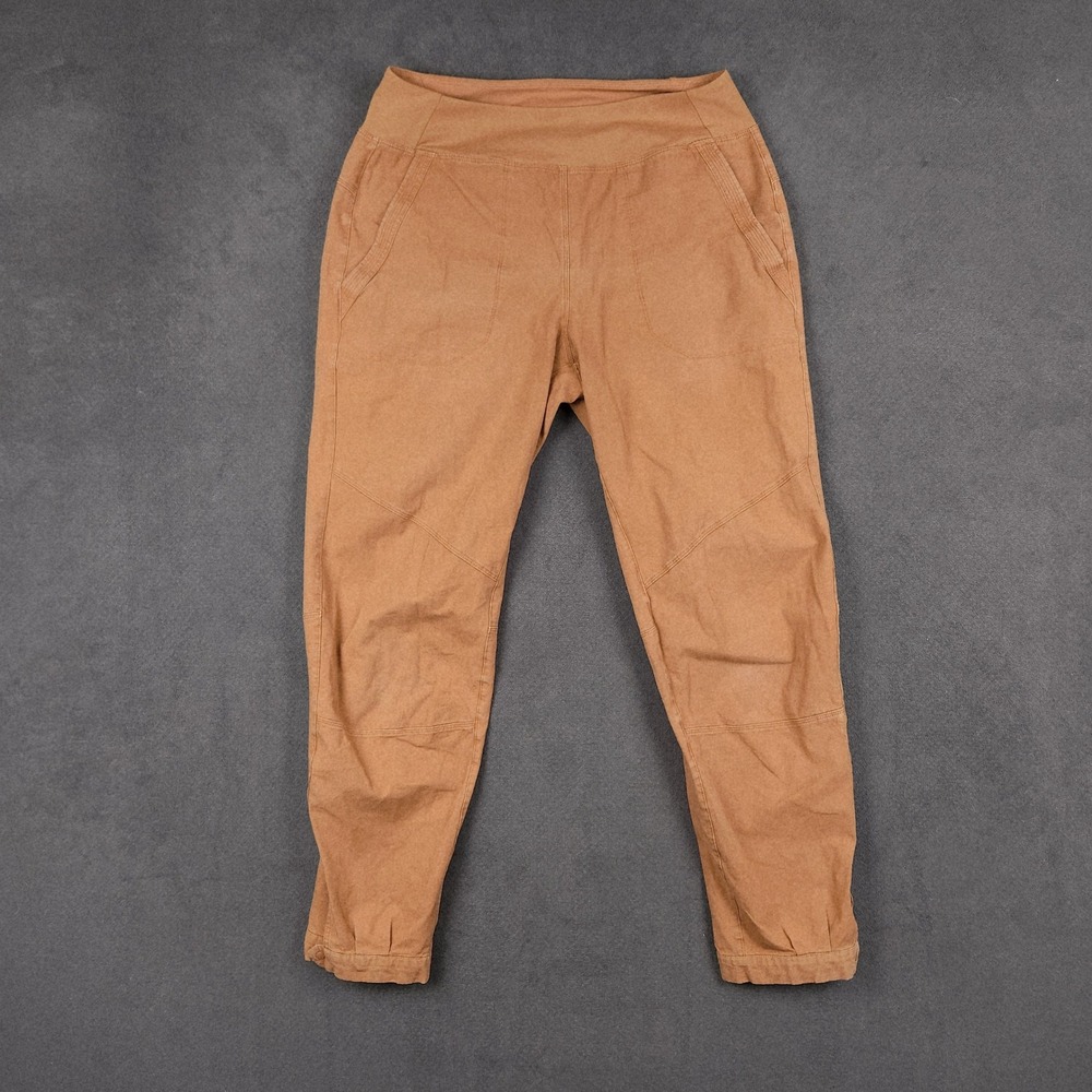 Patagonia Caliza Rock Pants Womens 10 Brown Organic Cotton Climbing Hiking 82910